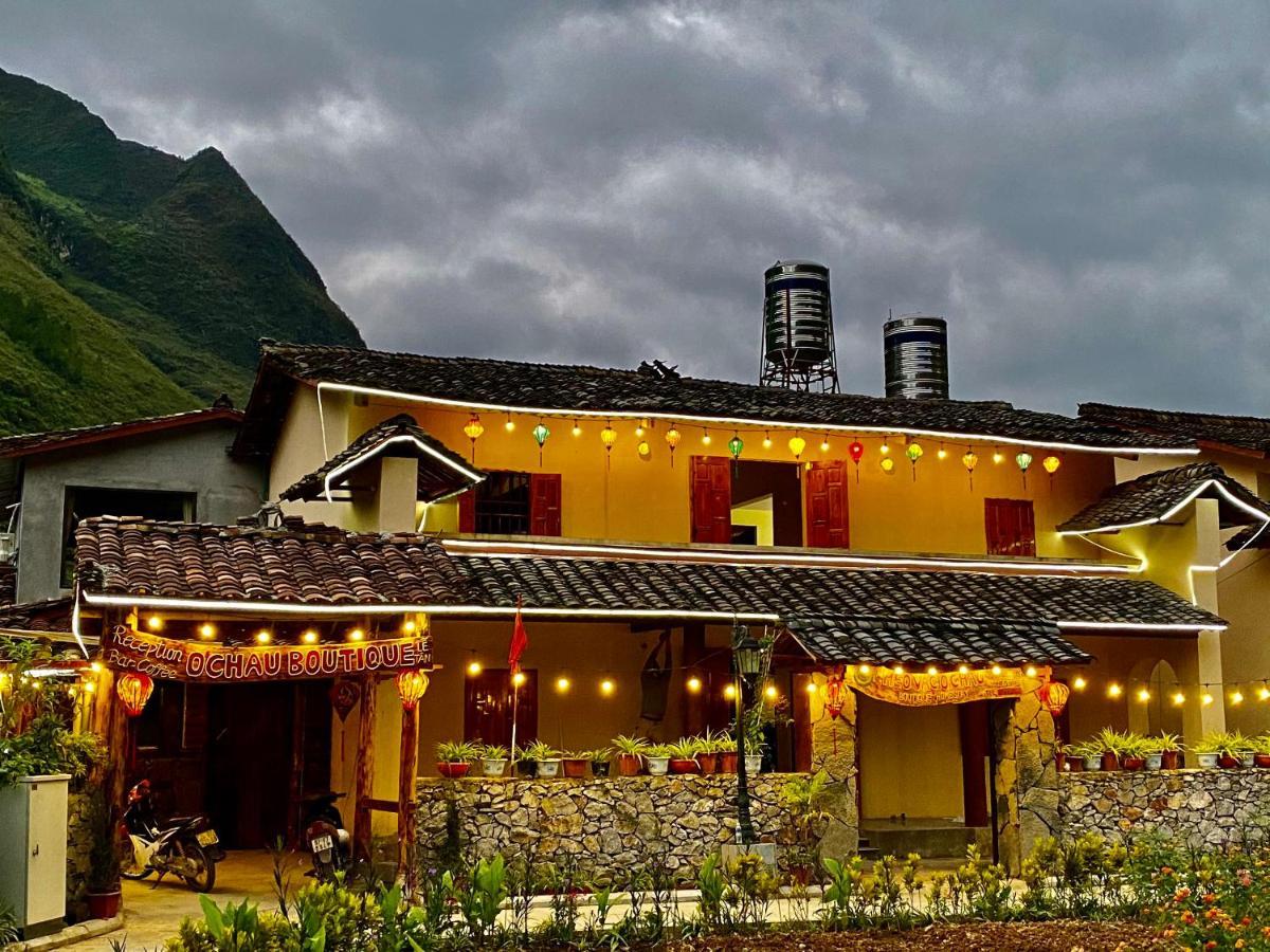 O'Chau Meo Vac Homestay Ha Giang Экстерьер фото